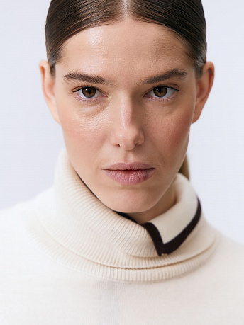 Костюм из шерсти мериноса и вискозы KJBWV-082