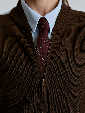 Бомбер из хлопка с рукавами реглан JbVC-105