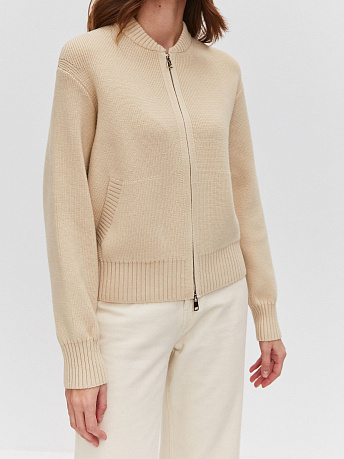 Бомбер из шерсти мериноса JbWA-103