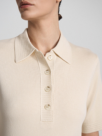 Джемпер поло с коротким рукавом JpVC-106