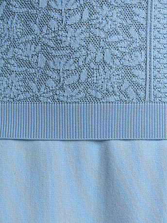 Топ с ажурным орнаментом и люрексом JC-144