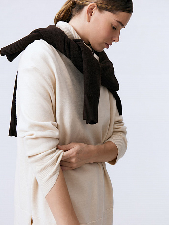 Костюм из шерсти мериноса и вискозы KJBWV-082