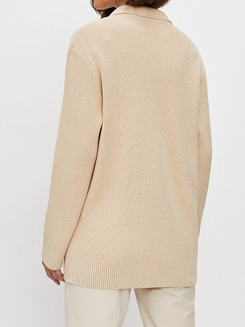 Кардиган из хлопка на молнии KС-128