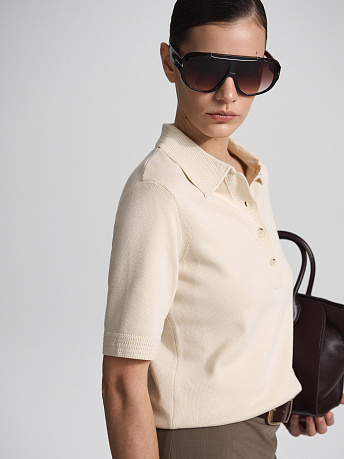 Джемпер поло с коротким рукавом JpVC-106