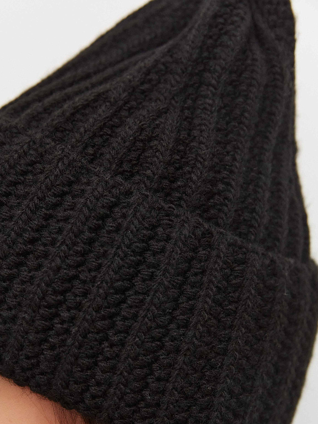 Шапка трикотажная WH-1142 (черный, 56-58)