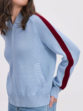 Бомбер из хлопка с рукавами реглан JbVC-105