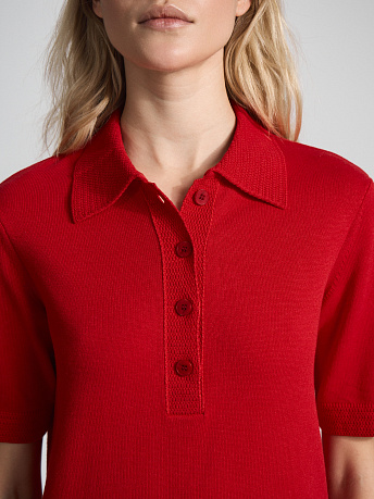 Джемпер поло с коротким рукавом JpVC-106