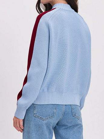 Бомбер из хлопка с рукавами реглан JbVC-105