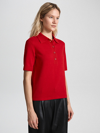 Джемпер поло с коротким рукавом JpVC-106